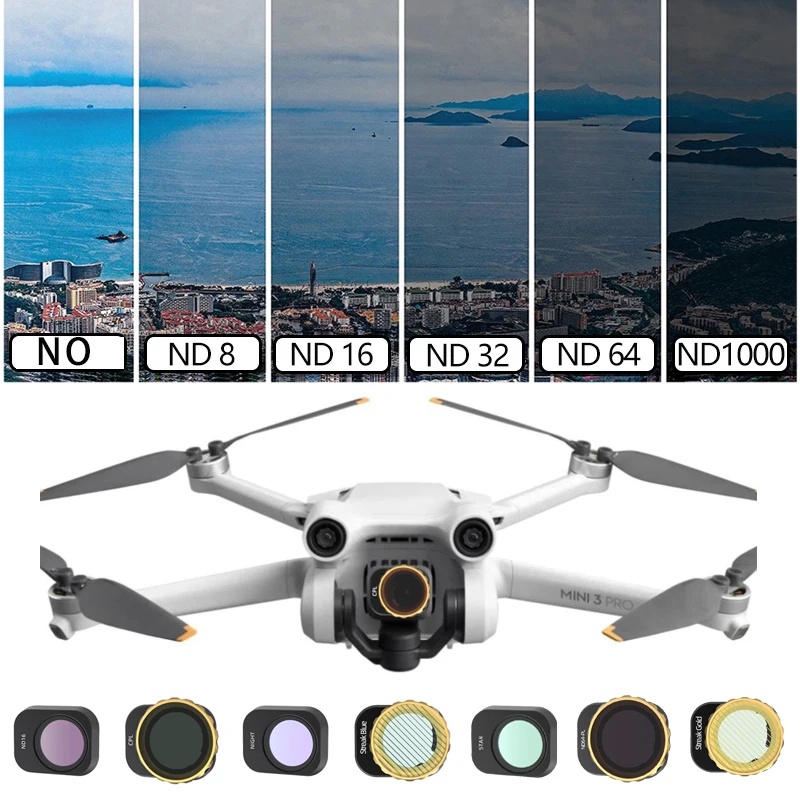Drone Kit With Camera - DJI 미니 3 프로 카메라 렌즈