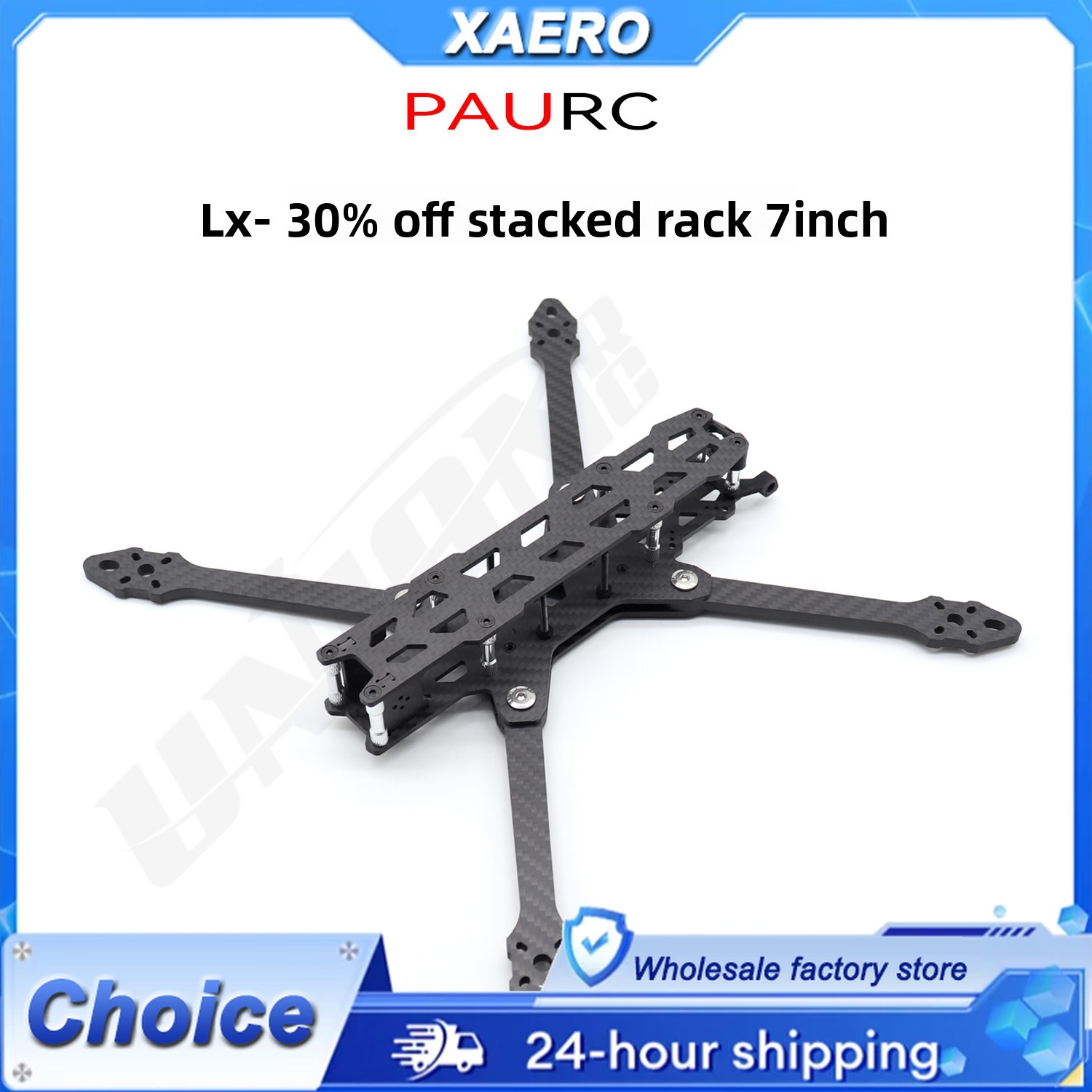 PAURC LX-7 접이식 7인치 FPV 프레임 - 장 - Drone Kit Long Range 리뷰 및 가격